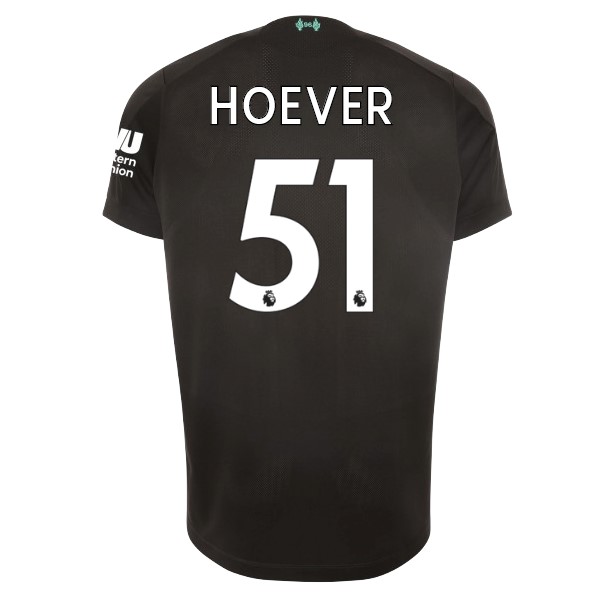 Maillot Football Liverpool NO.51 Hoever Third 2019-20 Noir